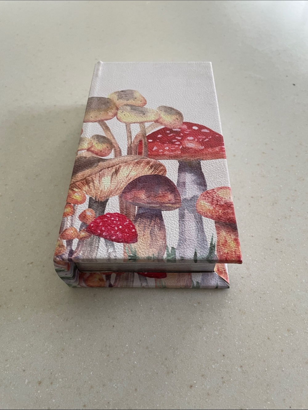 Mushroom Print book box